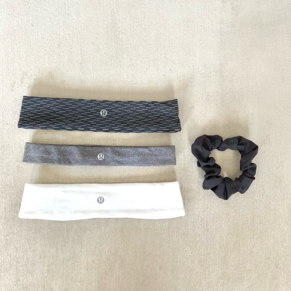 Lululemon Headbands and Scrunchie - Picture 1 of 7